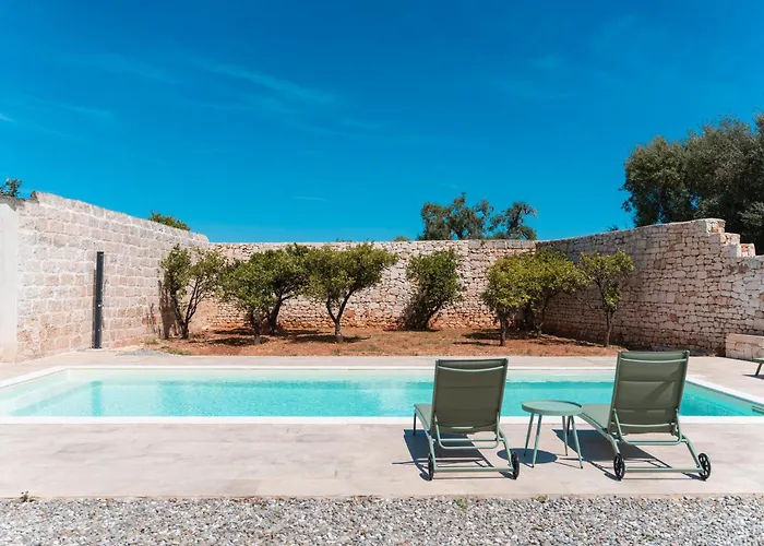 Βίλα Masseria Pezza La Spina Con Piscina